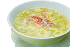 蟹肉コーンスープ
