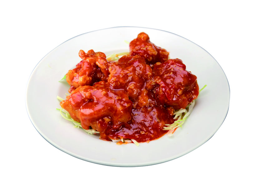 鶏肉チリソース