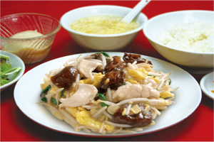 木須肉<br>豚肉・玉子・キクラゲ炒め