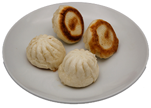 上海生煎包 <br>焼き上海小龍包(4個)