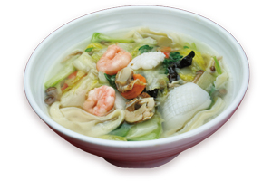 海鮮塩湯麺